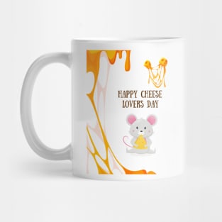 eat cheese and sin t-shirt Mug